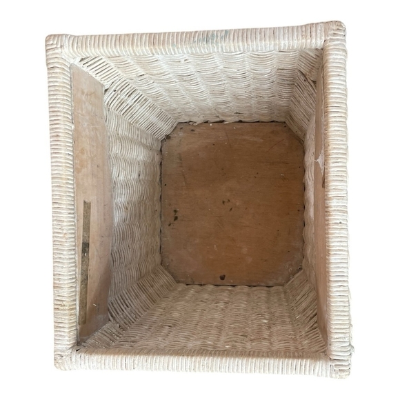 Large Natural Woven Basket Planter Rattan Plant Pot Beige Wicker Indoor Planter - Picture 5 of 5